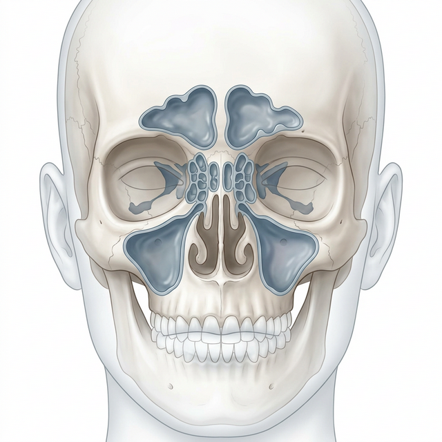鼻竇解剖構造